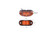 12V 24V White Side Marker Lamp Warning Light Indicator Lights Truck