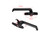 Right Window Handle Lock Aluminum Alloy Split Window Fastener Locking A6998