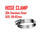 Dia 59-82mm Hose Clamp 304 Stainless Steel Clamp Hoop Tube Fastener Clip