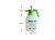 2L Manual Pressure Sprayer Plastic Bottle Spray Gun Sprayer Garden