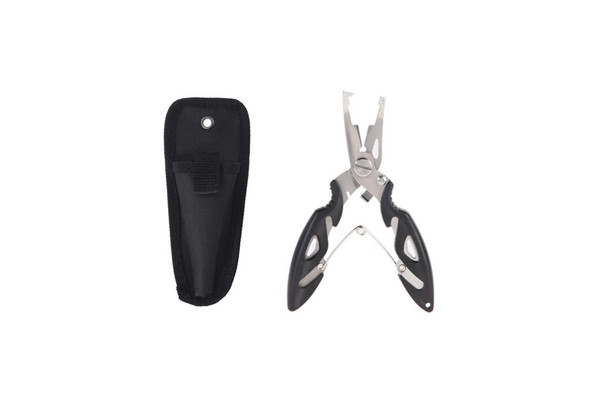 12cm Fishing Braid Line Lure Cutter Plier Scissor Hook Remover Split Ring