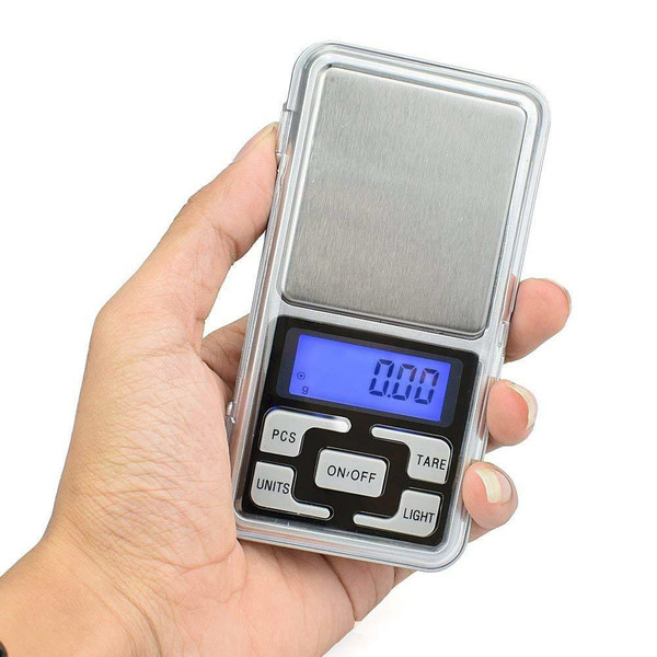 500g Portable Mini Digital Scale Jewelry Pocket Balance Weight LCD 0.1g
