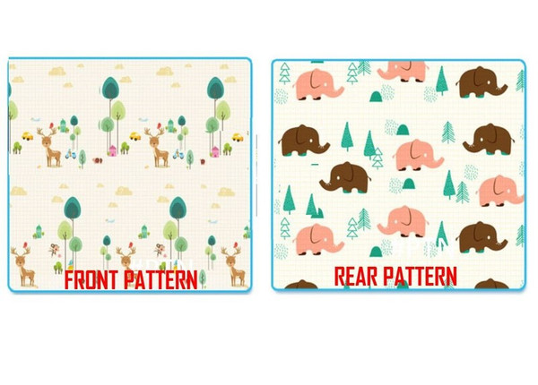 ANIMALS Playmat 200x180cm Kids Play Mat Baby Crawling Floor Mat Folding ANIMALS Playmat 200x180cm Kids Play Mat Baby Crawling Floor Mat Folding