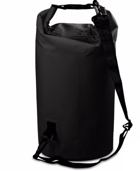 BLACK 10L Waterproof Dry Bags Heavy Duty
