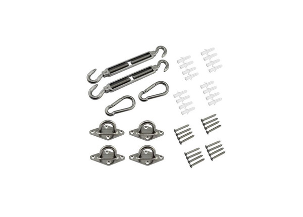 8mm Stainless Sun Sail Shade Fixing Fittings Kits Garden Awning Canopy