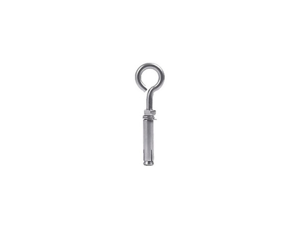 120kg M8 Wall Anchor Bolt Concrete Brick Stainless Expansion Open Hook