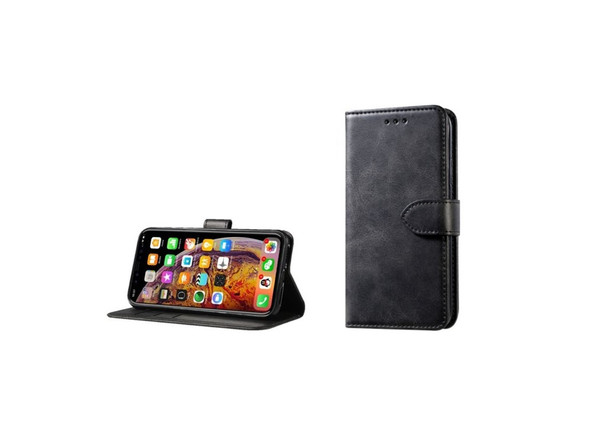 BLACK Samsung Galaxy S20 Flip Case PU Leather Wallet Card Holder