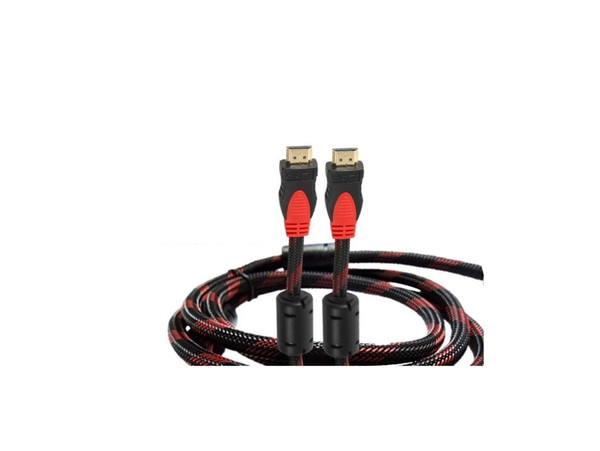 20M HD HDMI Cable 1080P Nylon Braid 1.4 Version Male To Male