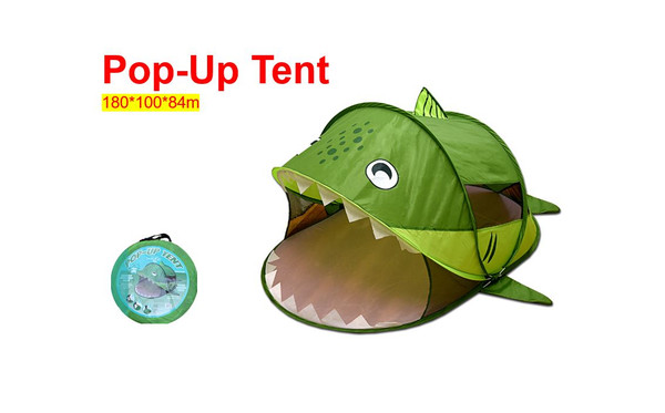 FISH Instant Pop Up Tent Beach Canopy UV Sun Shade Shelter Camping