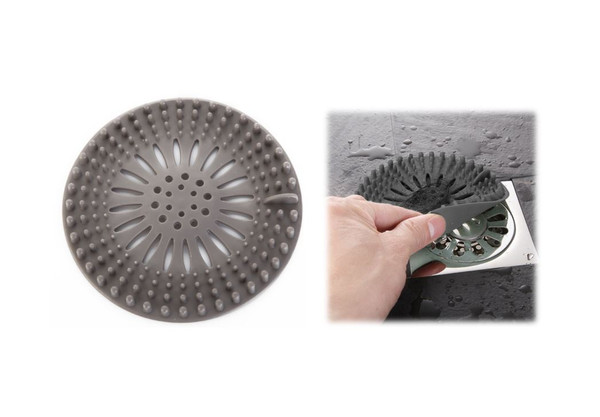 Hair Silicone Drain Cover Sink Cover Filter Catcher Waste Plug Strainer