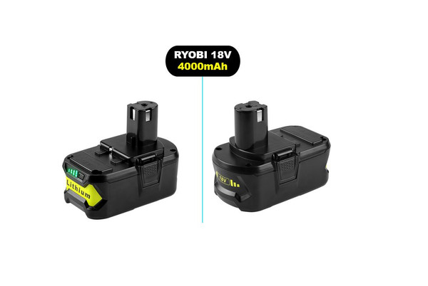 4000mAh Battery Compatible Ryobi Li-ion P108 P103 P104