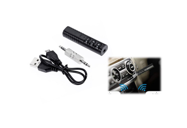 Bluetooth Receiver Wireless Hands-Free Car Kit AUX Car Music Adapter Dongle