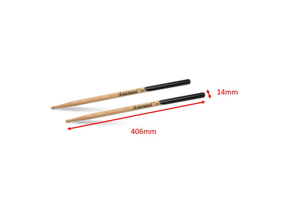 5A Drum sticks drumsticks drum hammer walnut hickory 5A 406mm