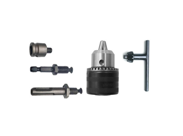 4Pcs 13mm Drill Head Attachment Adapter Chuck Square Shank Shank Extension