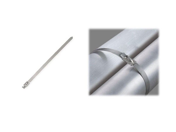 20cm Self-Locking Stainless Steel Cable Tie Heavy Duty Locking Zip Ties