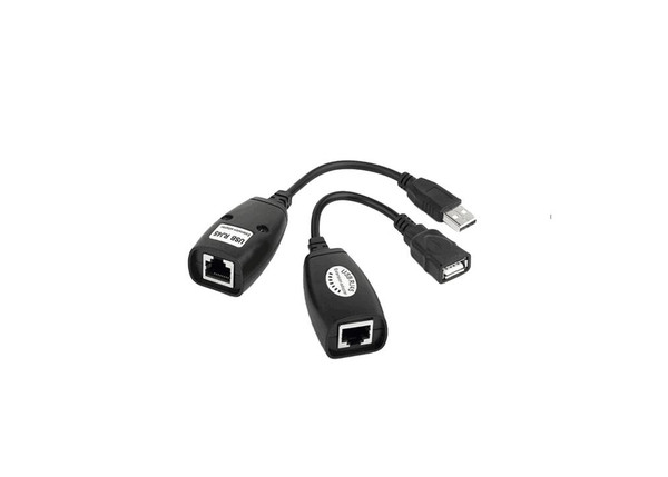 USB Extender USB 2.0 to RJ45 Adapter RJ45 LAN Cable Extension Cable