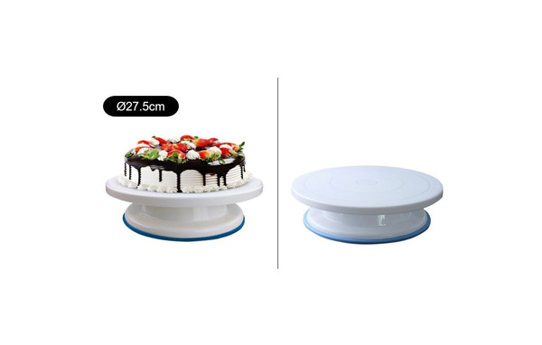 11" Cake Decorating Turntable Cake Stand Rotating Cake Decorating Stand