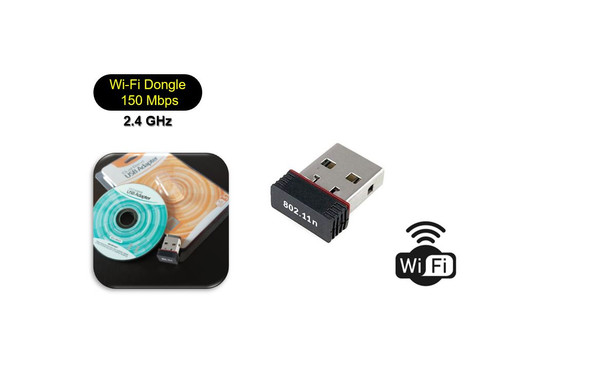 Mini USB WiFi Dongle LAN Adapter + CD 150Mbps Network 2.4GHz Wireless