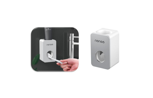 Automatic Toothpaste Dispenser Organizer Toothpaste Squeezer Dispenser