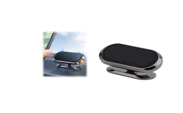 Rectangle 360 Magnetic Car Phone Holder Mobile Mount Cellphone Universal