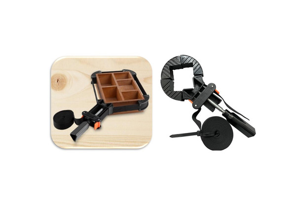 Adjustable Rapid Corner Clamp Fixture Jig Welding Drilling Tools Clamp Grip