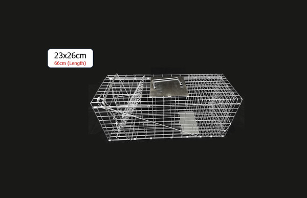 23x26x66cm Possum Trap Animal Cage Rabbit Bird Cat Rodent Rat Live Catch