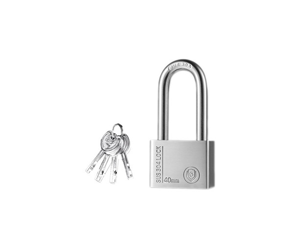 40mm Stainless Padlock Pad Keys Lock Security Safe Lock Luggage Code SST 30