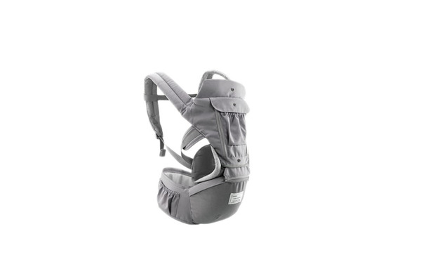 GREY 4 in 1 Baby Carriers With Hip Seat Air Mesh Ergonomical Stool #6612 GREY 4 in 1 Baby Carriers With Hip Seat Air Mesh Ergonomical Stool #6612
