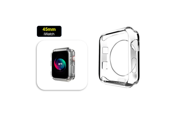 45mm iWatch Edge Case Soft TPU Apple Watch Bumper Protective Case A4589