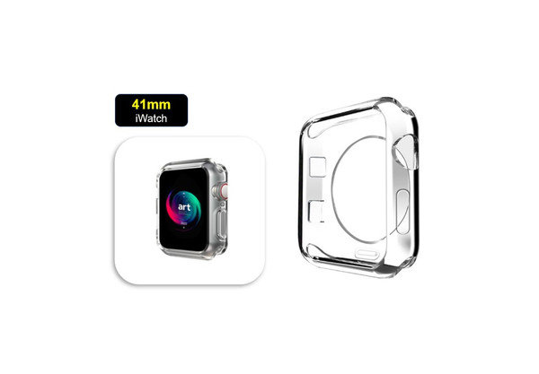 41mm iWatch Edge Case Soft TPU Apple Watch Bumper Protective Case A4590