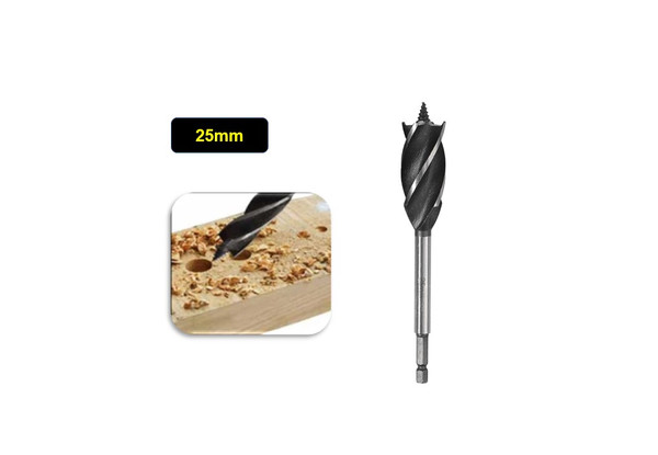 30mm Auger Drill Bit Hole Saw Drill Bit Kit Wood Cutter For Wood Plastic