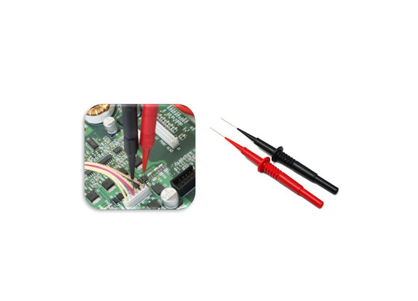 2pcs 0.7mm Test Back Probe Pin non-Destructive Piercing Needle Multimeter 2pcs 0.7mm Test Back Probe Pin non-Destructive Piercing Needle Multimeter