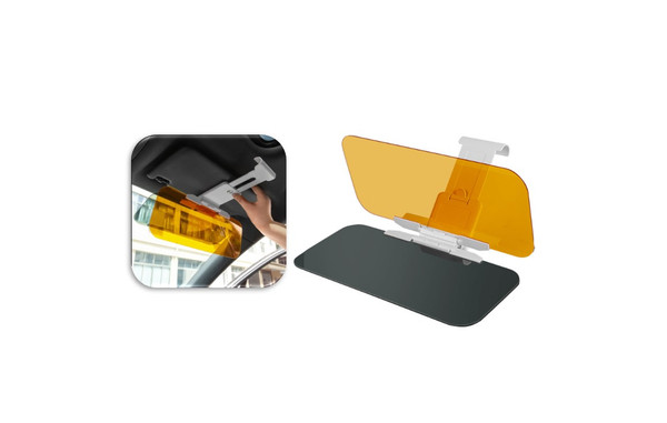 2 in 1 Day and Night Anti Glare Car Sun Visor Extender Anti Glare Blocker 2 in 1 Day and Night Anti Glare Car Sun Visor Extender Anti Glare Blocker