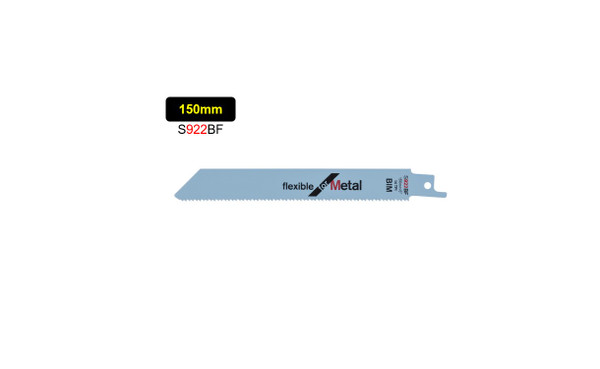 150mm METAL Reciprocating Saw Blade Jig Saw Blades Metal Cutting S922BF