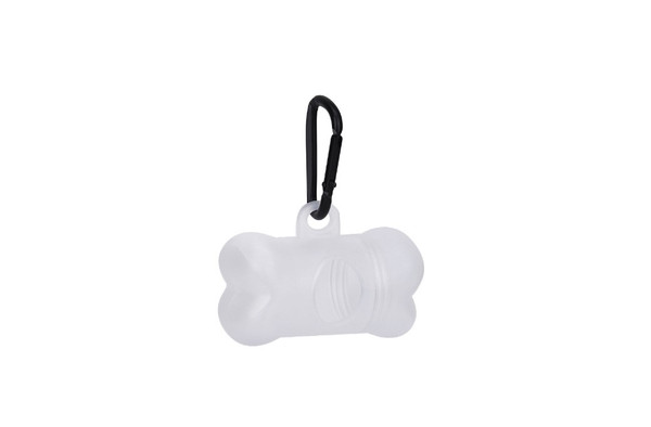 Clear Pet Waste Poop Bags Dispenser Bag Holder Dog Cat Clean up Garbage