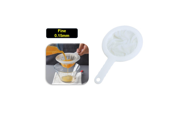 0.15mm Fine Reusable Mesh Food Strainers Milk Brew Coffee Filter