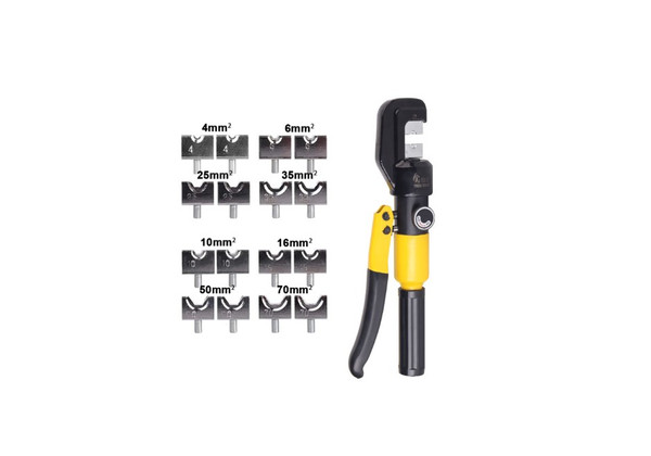 16-300mm Hydraulic Crimping Tool Pressure Crimper Cable Lugs Terminal Plier