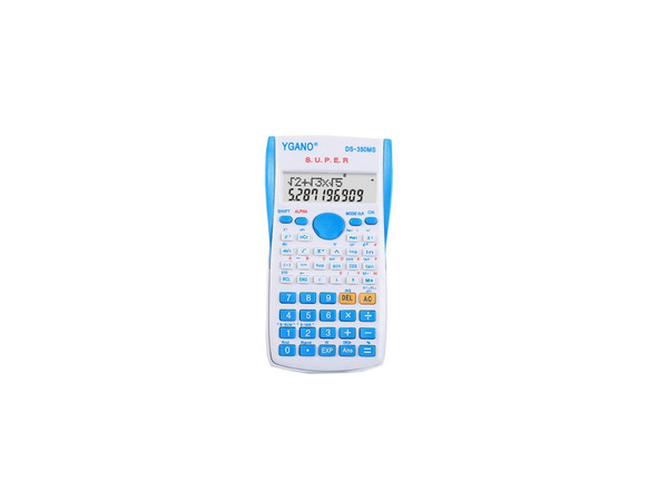 Sky Blue Scientific Calculator Statistical Fraction School 82MS 350MS