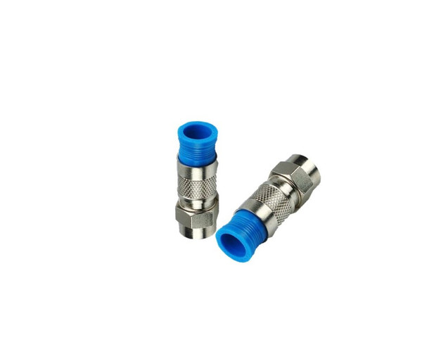 F Type Plug TV F plug Compression Connectors Coaxial RG6 Cable  A2271