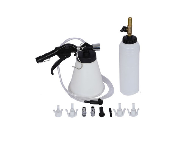 Brake Fluid Bleeder Kit Air Pressure Brake Bleeder Extractor Fluid Exchange