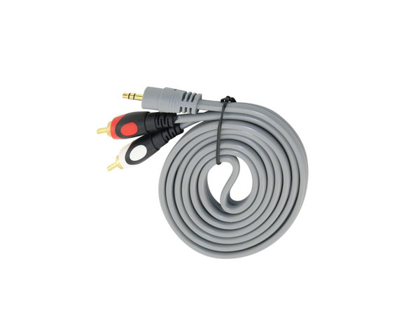 3M 3.5mm to 2RCA Cable OD9.5mm Jack Audio Speaker Stereo Connector