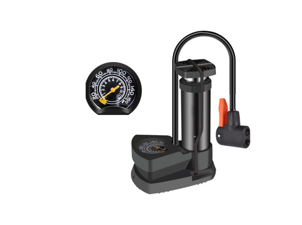 160PSI Foot Pump Gauge Dual Valve High Pressure SUP Bike MTB Road Bike 160PSI Foot Pump Gauge Dual Valve High Pressure SUP Bike MTB Road Bike