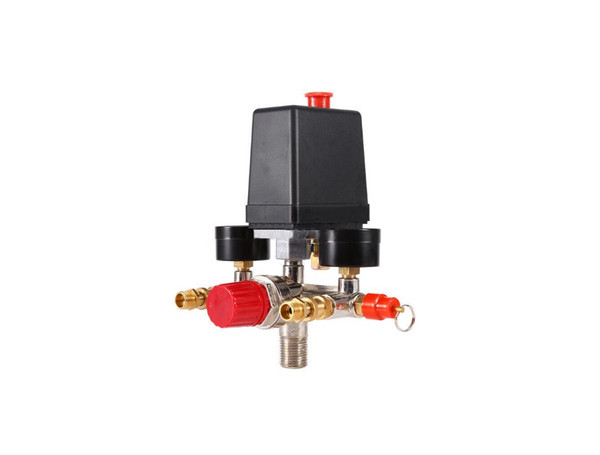 Air Compressor Pressure Valve Switch Pressure Manifold Relief Regulator