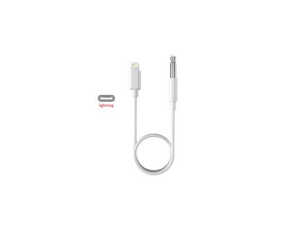 Lightning to 3.5mm Male Jack Earphone Apple Adapter AUX Audio Converter