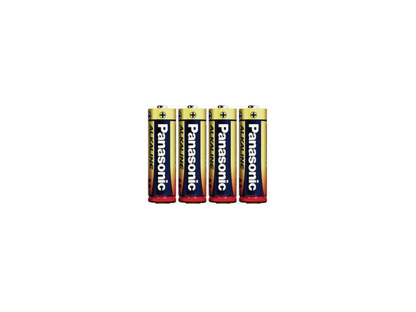 Panasonic 4pcs AA Alkaline BAtteries Pack of 4 Batteries Battery Heavy Duty