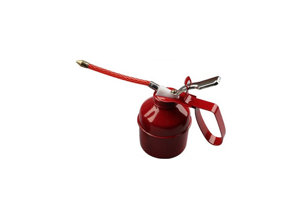 500ml Oil Can Lever Flexible Hose Pressure Oil Can Lubrication Can Spout