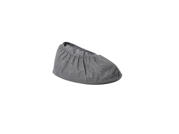 100pcs Grey Disposable Shoe Net Non-Woven Foot Feet Cover Elastic Cleaning