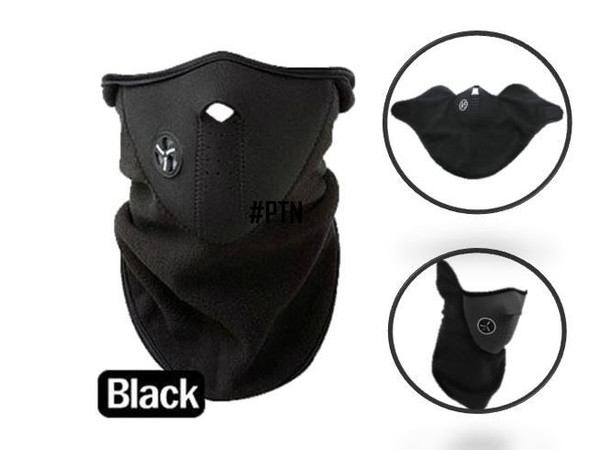 BLACK Sport Face Mask Motorcycle Sports Neck Warmer Warm Ski Snowboard