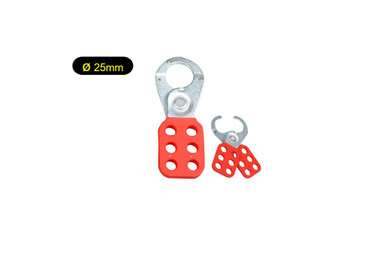 25mm Lockout Lock Industrial safety locks 6 Hole clasp LOCKOUT TAGOUT ...