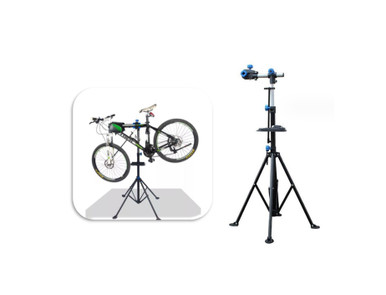 Tripod Bike Repair Stand Maintenance Rack Bike Workstand Adjustable ...